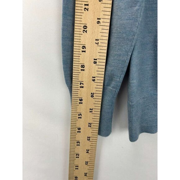 Banana Republic Women's Small Extra Fine Merino Wool Blend Long Sleeve Sweater - Picture 4 of 12